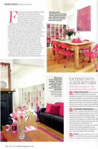 The Paper Florist - showcased in the Ideal Home Magazine July 2010 edition